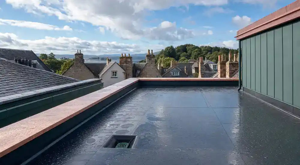 Glasgow Flat Roof Replacement image.