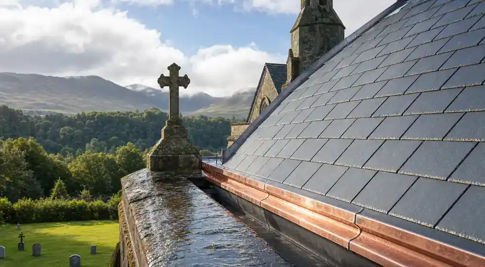 Church Roof Repairs context for Scottish heritage roofing work.