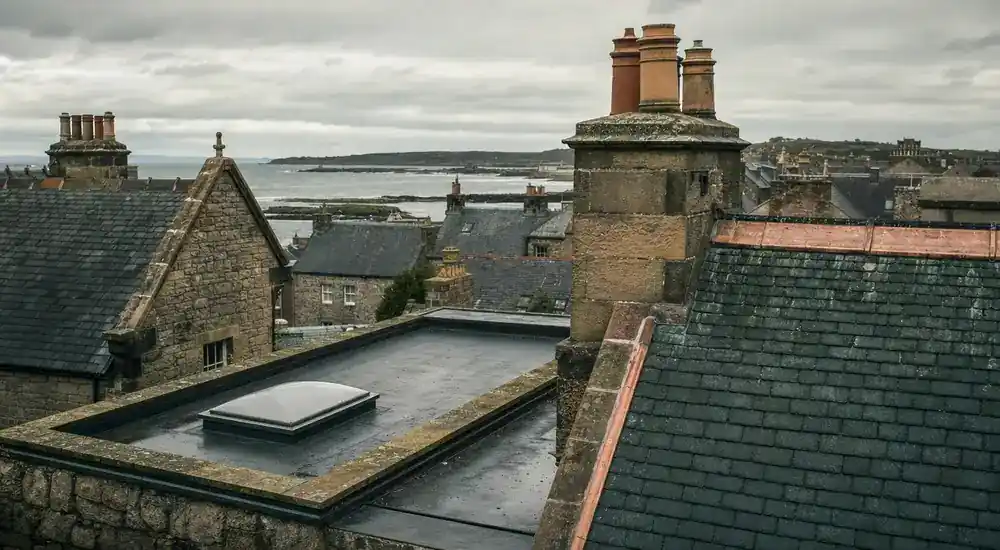 Roof repair context for Fife properties.
