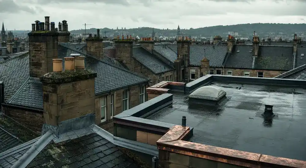Roof repair context for Glasgow properties.